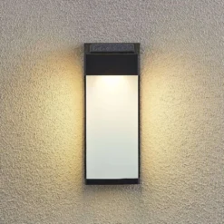 Kendrik Solar Aplique De Pared Black - Lindby -Iluminación Tienda De Ventas 42519117133366