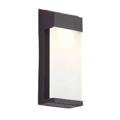 Kendrik Solar Aplique De Pared Black - Lindby
