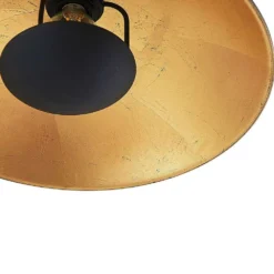 Narisara Lámpara Colgante Ø30 Black/Gold - Lindby -Iluminación Tienda De Ventas 42519117135585
