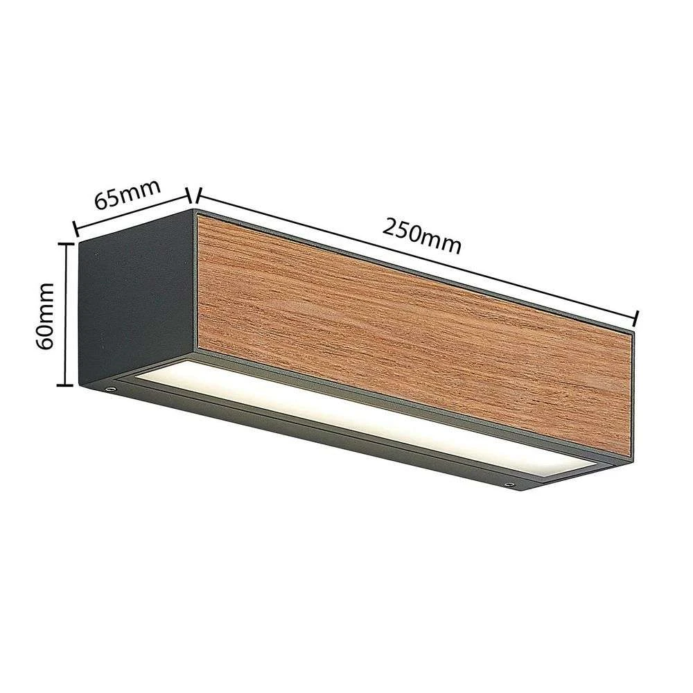 Lengo Aplique Exterior L25 Wood - Arcchio 2 Lengo Aplique Exterior L25 Wood - Arcchio - Imagen 2