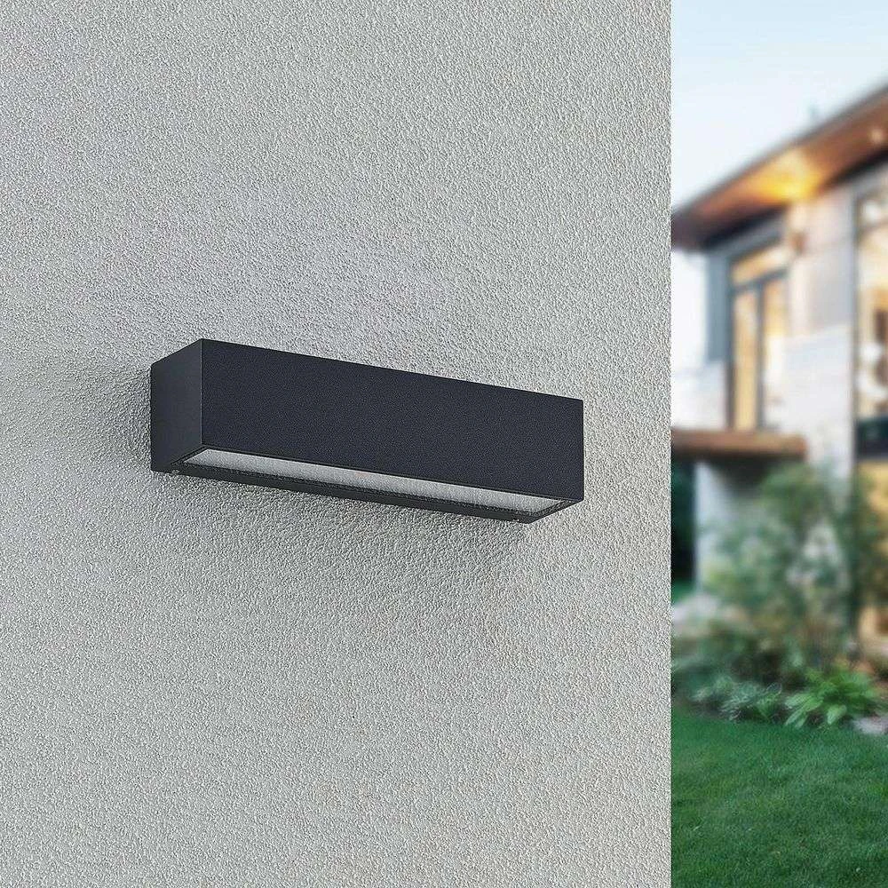 Lengo Down Aplique Exterior L25 Graphite - Arcchio 2 Lengo Down Aplique Exterior L25 Graphite - Arcchio - Imagen 2