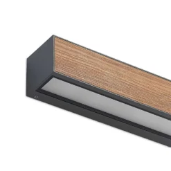 Lengo Down Aplique Exterior L25 Wood - Lucande -Iluminación Tienda De Ventas 42519117198026