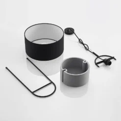 Amylee Lámpara Colgante Black/Grey - Lucande -Iluminación Tienda De Ventas 4251911719888 5