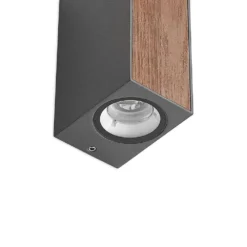 Cimala Aplique Exterior H14,4 Wood - Lucande -Iluminación Tienda De Ventas 42519117200756