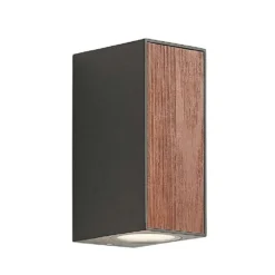 Cimala Aplique Exterior H14,4 Wood - Lucande