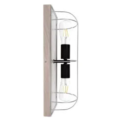 Neptuna 2 Long Lámpara De Techo Grey Wood/Black/Grey - Envostar -Iluminación Tienda De Ventas 42519117230455