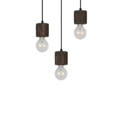 Terra Cluster Lámpara Colgante Dark Wood - Envostar