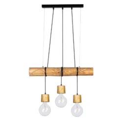 Terra 3 Lámpara Colgante Light Wood/Wood - Envostar -Iluminación Tienda De Ventas 42519117236565
