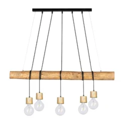 Terra 5 Lámpara Colgante Light Wood/Wood - Envostar -Iluminación Tienda De Ventas 42519117236635