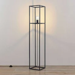 Jordana Lámpara De Pie Black - Lindby -Iluminación Tienda De Ventas 4251911726893 5