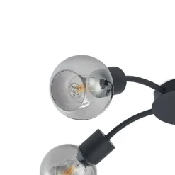 Eridia 5 Round Lámpara De Techo Black - Lindby -Iluminación Tienda De Ventas 42519117284226