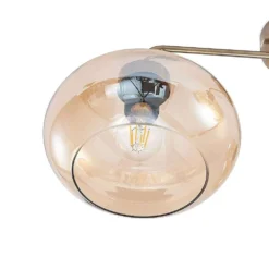 Navidia 3 Lámpara De Techo Amber - Lindby -Iluminación Tienda De Ventas 42519117288805