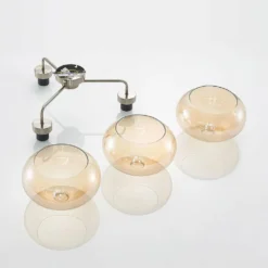 Navidia 3 Lámpara De Techo Amber - Lindby -Iluminación Tienda De Ventas 42519117288807