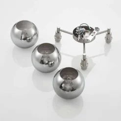 Jemissa 3 Lámpara De Techo Smoke - Lindby -Iluminación Tienda De Ventas 42519117296107