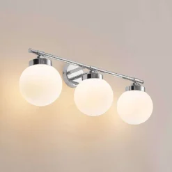 Tavino 3 Lámpara De Techo Chrome - Lindby -Iluminación Tienda De Ventas 4251911731774 4