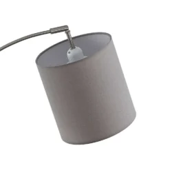 Nanika Lámpara De Pie Nickel/Taupe - Lindby -Iluminación Tienda De Ventas 42519117326897