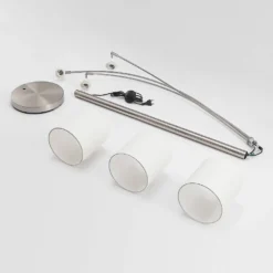 Nanika Lámpara De Pie Chrome/White - Lindby -Iluminación Tienda De Ventas 42519117327024