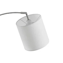 Nanika Lámpara De Pie Chrome/White - Lindby -Iluminación Tienda De Ventas 42519117327027