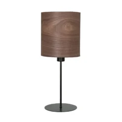 Veneer Bordlampe Ø20,5 Walnut - Envostar