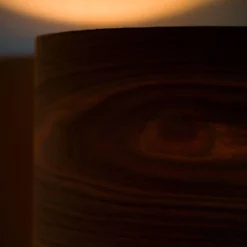 Veneer Bordlampe Ø20,5 Walnut - Envostar -Iluminación Tienda De Ventas 42519117331814