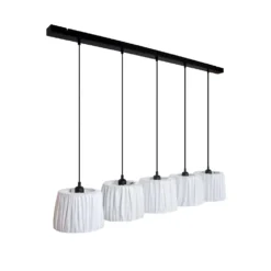 Waltz 5 Lámpara Colgante White/Black - Envostar