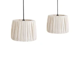 Waltz 2 Lámpara Colgante Ecru/Black - Envostar