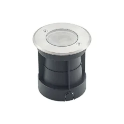 Larkas Round Spot Exterior Empotrable De Suelo IP67 Steel - Arcchio