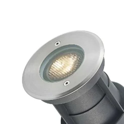 Larkas Round Spot Exterior Empotrable De Suelo IP67 Steel - Arcchio -Iluminación Tienda De Ventas 4251911734416 7