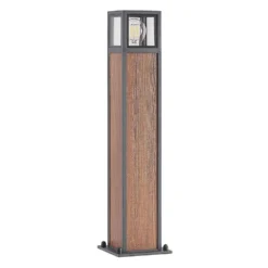 Alleria Lámpara Exterior Dark Grey/Dark Wood - Lucande