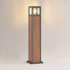 Alleria Lámpara Exterior Dark Grey/Dark Wood - Lucande 8 Alleria Lámpara Exterior Dark Grey/Dark Wood - Lucande -Iluminación Tienda De Ventas 4251911739725 4