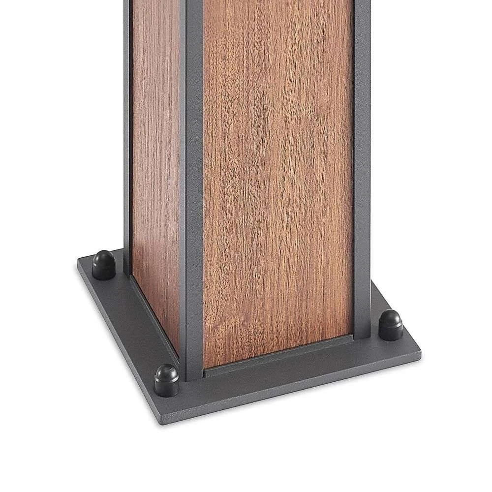 Alleria Lámpara Exterior Dark Grey/Dark Wood - Lucande 5 Alleria Lámpara Exterior Dark Grey/Dark Wood - Lucande - Imagen 5