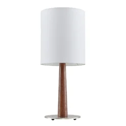 Lakira S Lámpara De Sobremesa White/Wood - Lucande