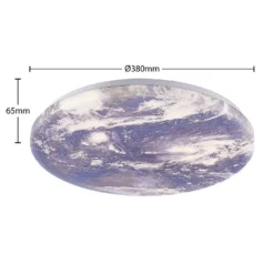 Gaios Lámpara De Techo CCT Dim. - Lindby -Iluminación Tienda De Ventas 42519117412546