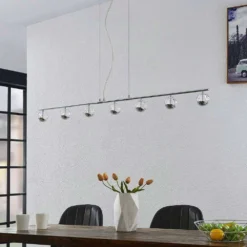 Kilio 7 Lámpara Colgante Chrome - Lucande -Iluminación Tienda De Ventas 42519117440333