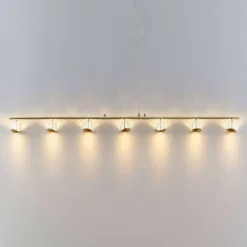 Kilio 7 Lámpara Colgante Gold - Lucande -Iluminación Tienda De Ventas 42519117440405