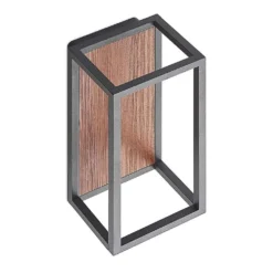 Rafail LED Aplique Exterior Dark Grey/Dark Wood - Lucande