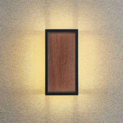 Rafail LED Aplique Exterior Dark Grey/Dark Wood - Lucande -Iluminación Tienda De Ventas 4251911744415 5