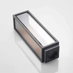 Elwin Lámpara Exterior/Jardín H50 Alu - Lucande -Iluminación Tienda De Ventas 42519117444467