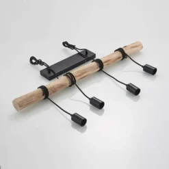 Ferris 4 Lámpara Colgante Wood/Black - Lindby -Iluminación Tienda De Ventas 4251911744507 7