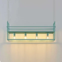 Navin Lámpara Colgante Light Green - Lindby -Iluminación Tienda De Ventas 4251911744514 6