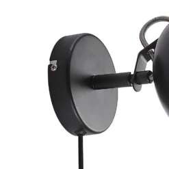 Fintja Aplique De Pared Black/Gold - Lindby -Iluminación Tienda De Ventas 42519117448667