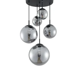 Teeja 5 Cluster Lámpara Colgante Smoke - Lindby -Iluminación Tienda De Ventas 4251911746068 5