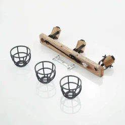 Flintos 3 Lámpara De Techo Wood/Black - Lindby -Iluminación Tienda De Ventas 4251911749441 7