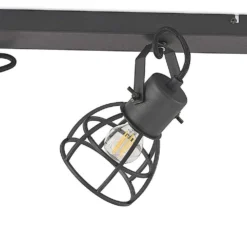 Flintos 5 Lámpara De Techo Black - Lindby -Iluminación Tienda De Ventas 4251911749489 6