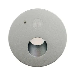 Neru Round LED Luz De Pared Empotrada W/Sensor Silver - Arcchio