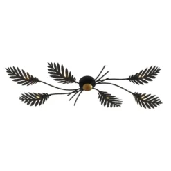 Aparas Lámpara De Techo Black/Gold - Lucande