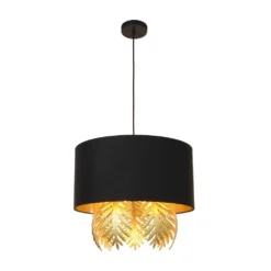 Malviras Lámpara Colgante Black/Gold - Lucande -Iluminación Tienda De Ventas 4251911752304 3