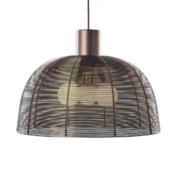 Biljana Lámpara Colgante Ø50 Brown - Lucande -Iluminación Tienda De Ventas 4251911753110 4