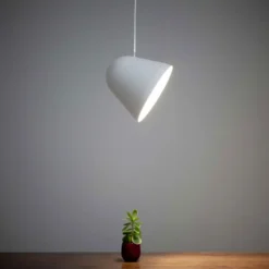 Tilt S Lámpara Colgante Blanco/Blanco - Nyta -Iluminación Tienda De Ventas 4260366480366 Tilt S Pendel Hvid 3