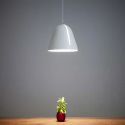 Tilt S Lámpara Colgante Blanco/Blanco - Nyta -Iluminación Tienda De Ventas 4260366480366 Tilt S Pendel Hvid 4